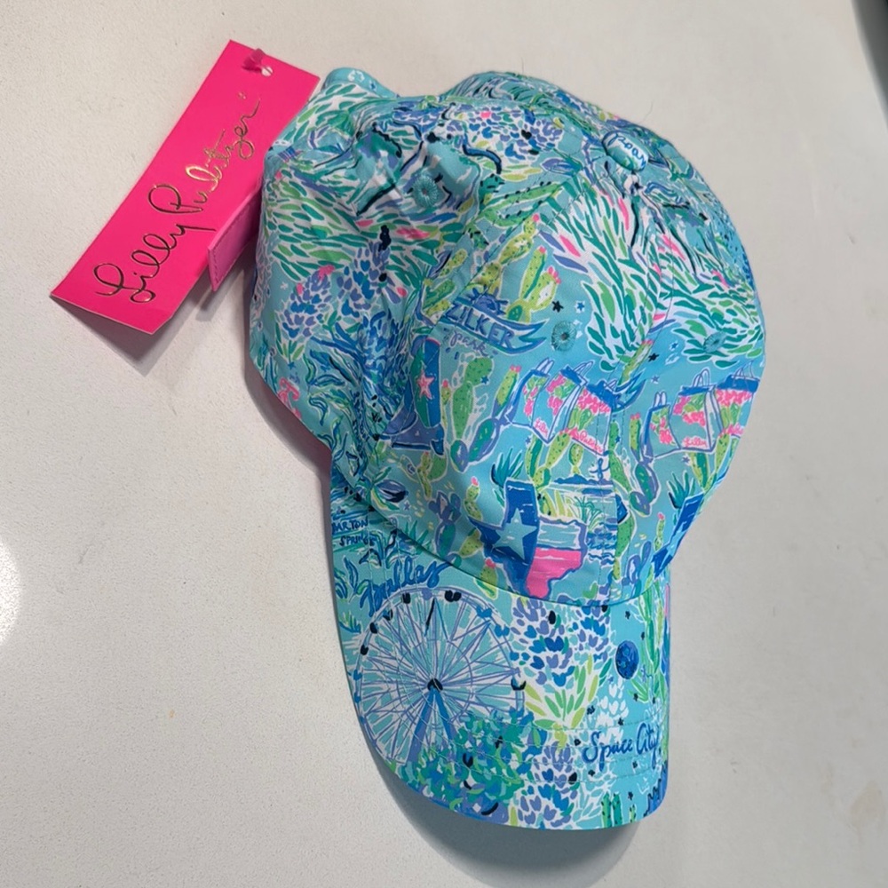NWT Lilly Pulitzer Texas Run Around Hat